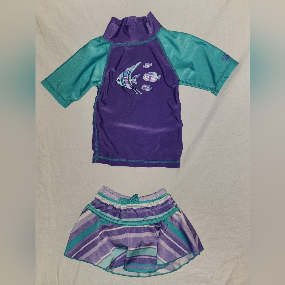 UV Skins 2pc Swimsuit 12-18 months